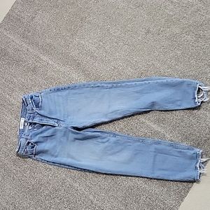 Abercrombie curve love the ankle straight jean, regular length